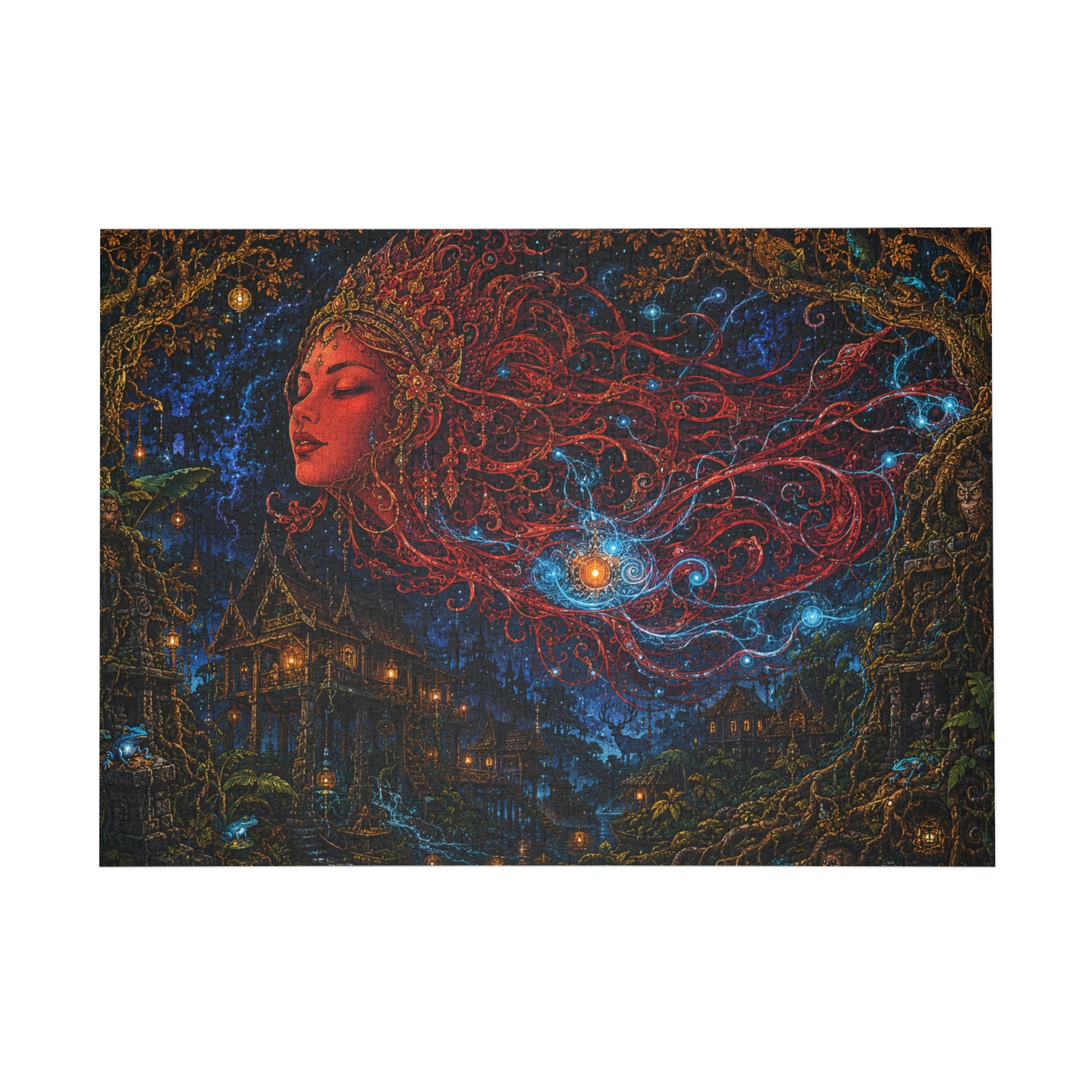 The Celestial Krasue — Goddess of the Floating Flame | Spirits & Folklore Series