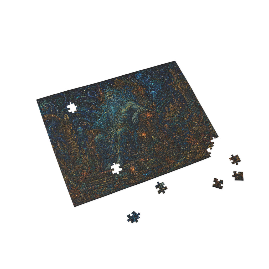 Mystic Sea God Jigsaw Puzzle — Mythic Ocean Fantasy Puzzle (96/252/500/1000 pcs)