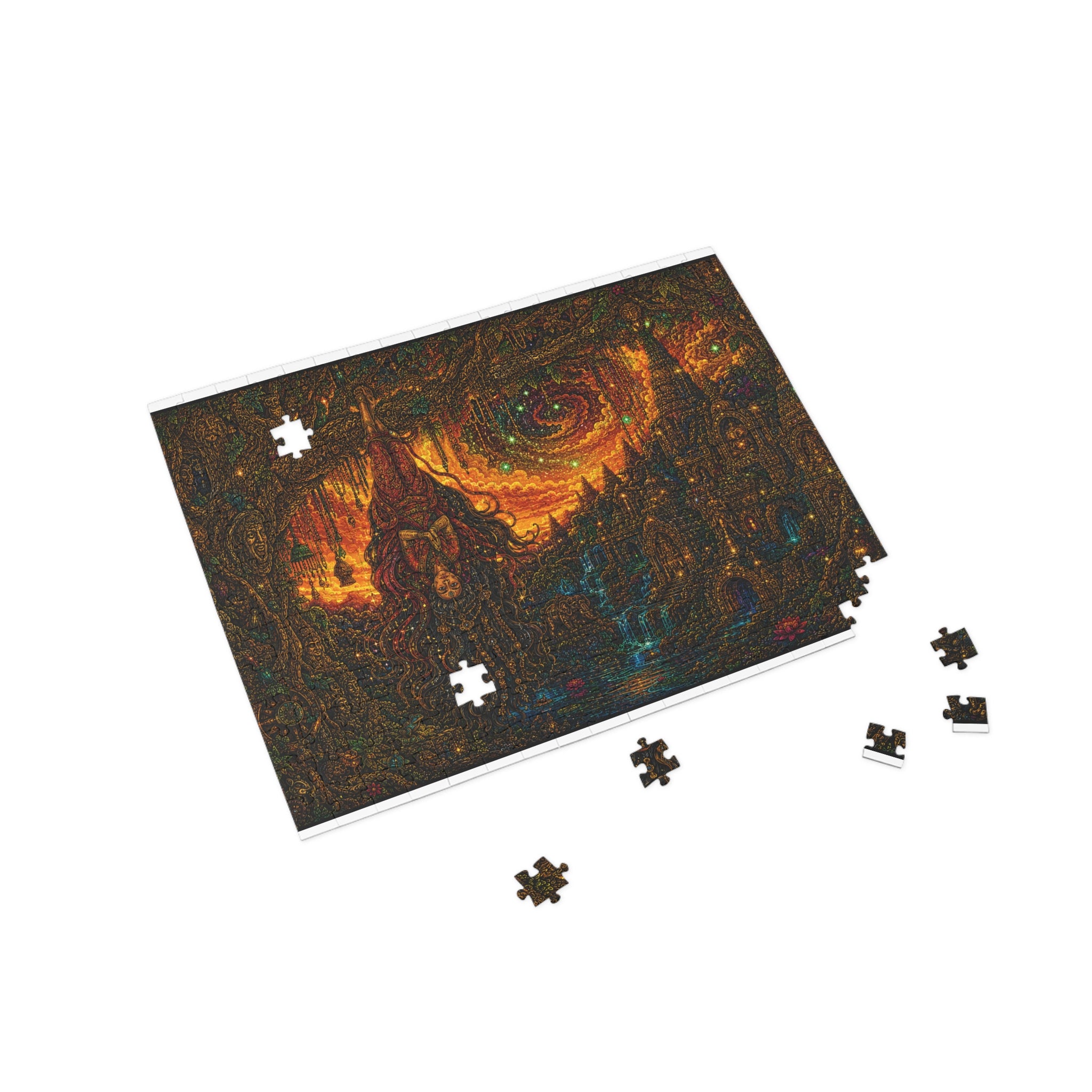 Mystic Forest Puzzle — Fantasy Landscape Jigsaw (96/252/500/1000 pcs)