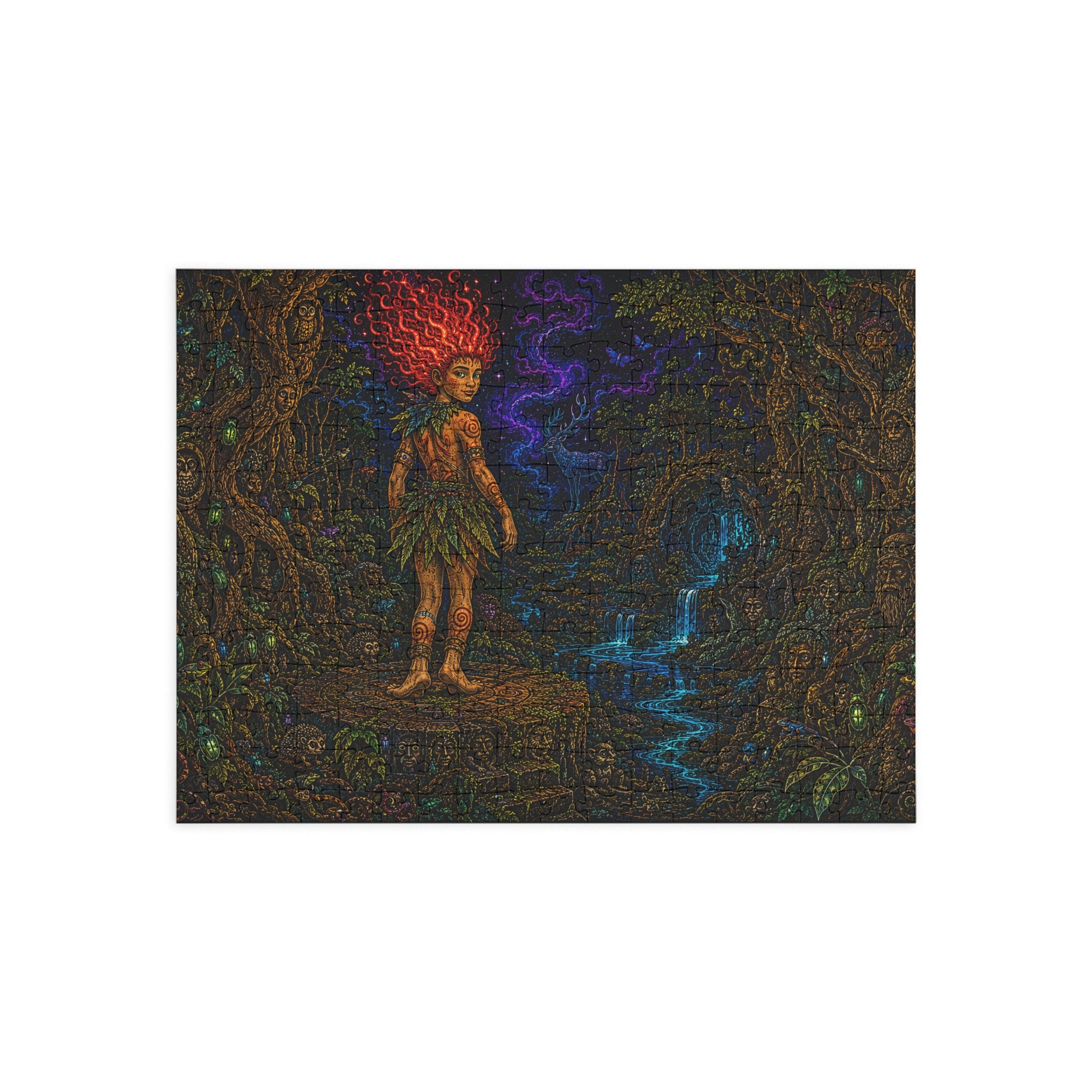 Mystic Forest Fairy Puzzle — Fantasy Art Jigsaw (96/252/500/1000 pcs)