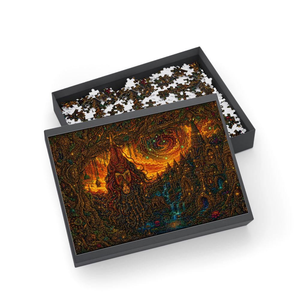 Mystic Forest Puzzle — Fantasy Landscape Jigsaw (96/252/500/1000 pcs)