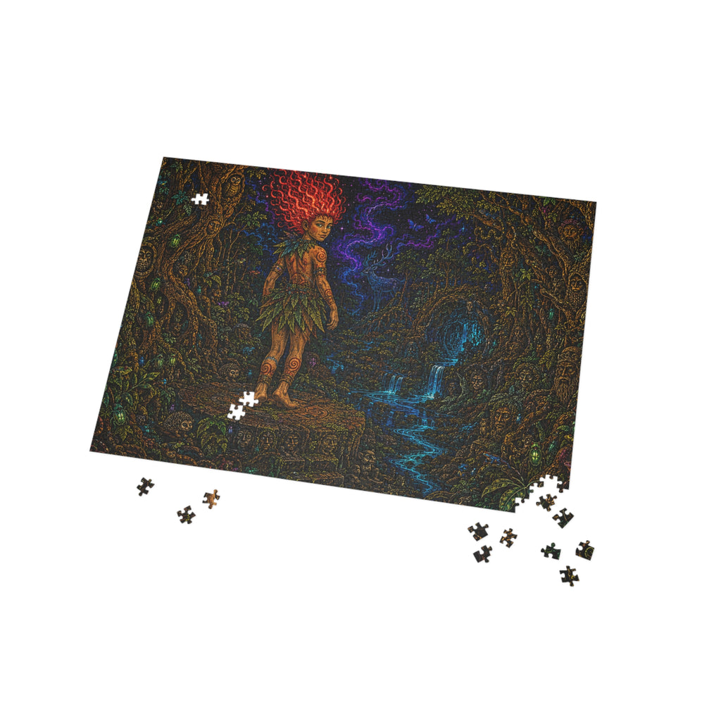 Mystic Forest Fairy Puzzle — Fantasy Art Jigsaw (96/252/500/1000 pcs)