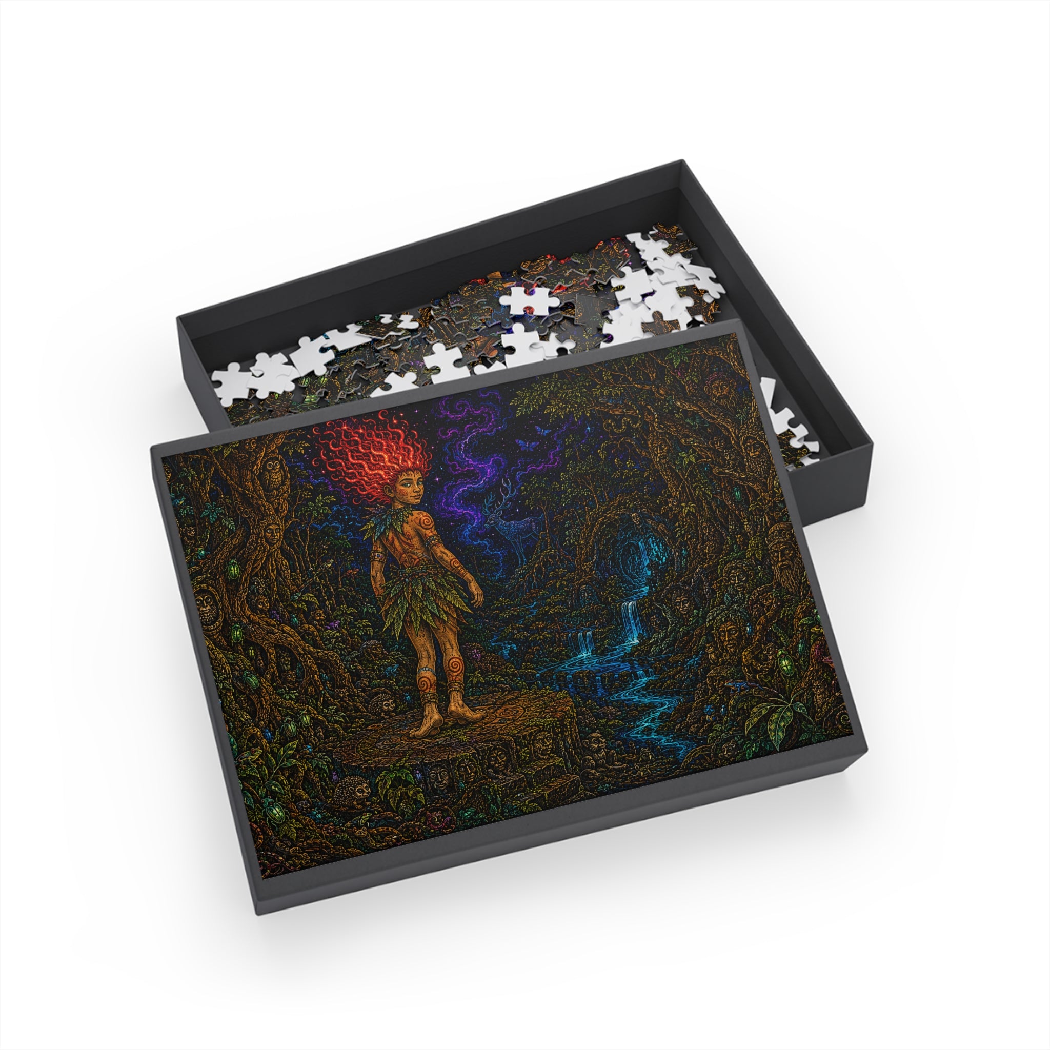 Mystic Forest Fairy Puzzle — Fantasy Art Jigsaw (96/252/500/1000 pcs)