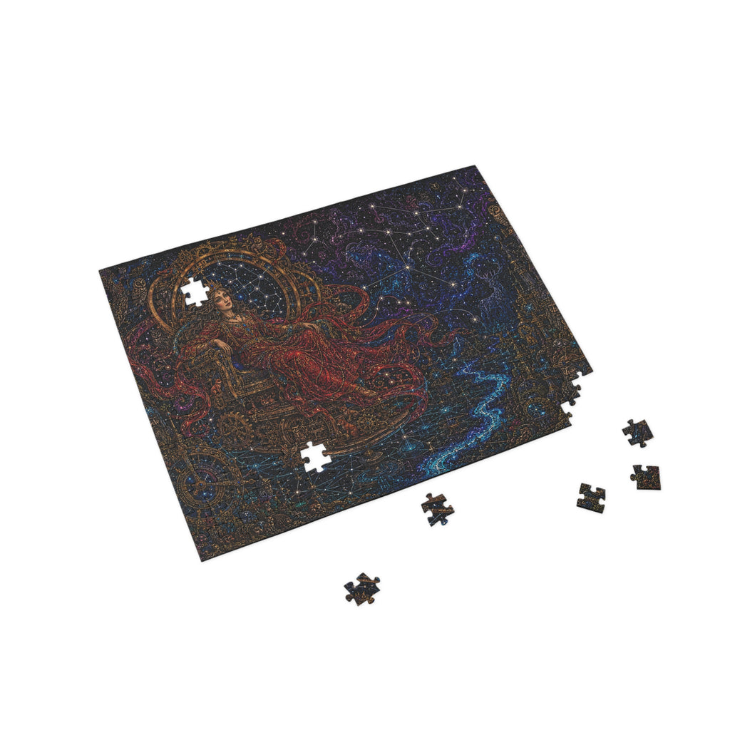 Cosmic Queen Jigsaw Puzzle — Fantasy Art 96/252/500/1000 Piece