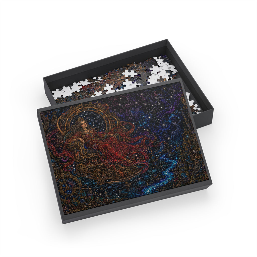 Cosmic Queen Jigsaw Puzzle — Fantasy Art 96/252/500/1000 Piece