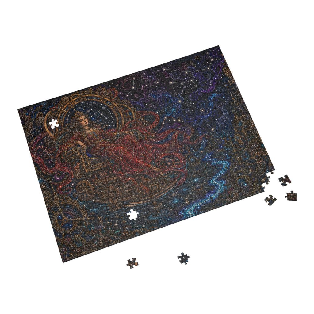 Cosmic Queen Jigsaw Puzzle — Fantasy Art 96/252/500/1000 Piece