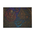 Baba Yaga Witch Cottage Puzzle — Mystical Folklore Jigsaw (96–1000 pcs)