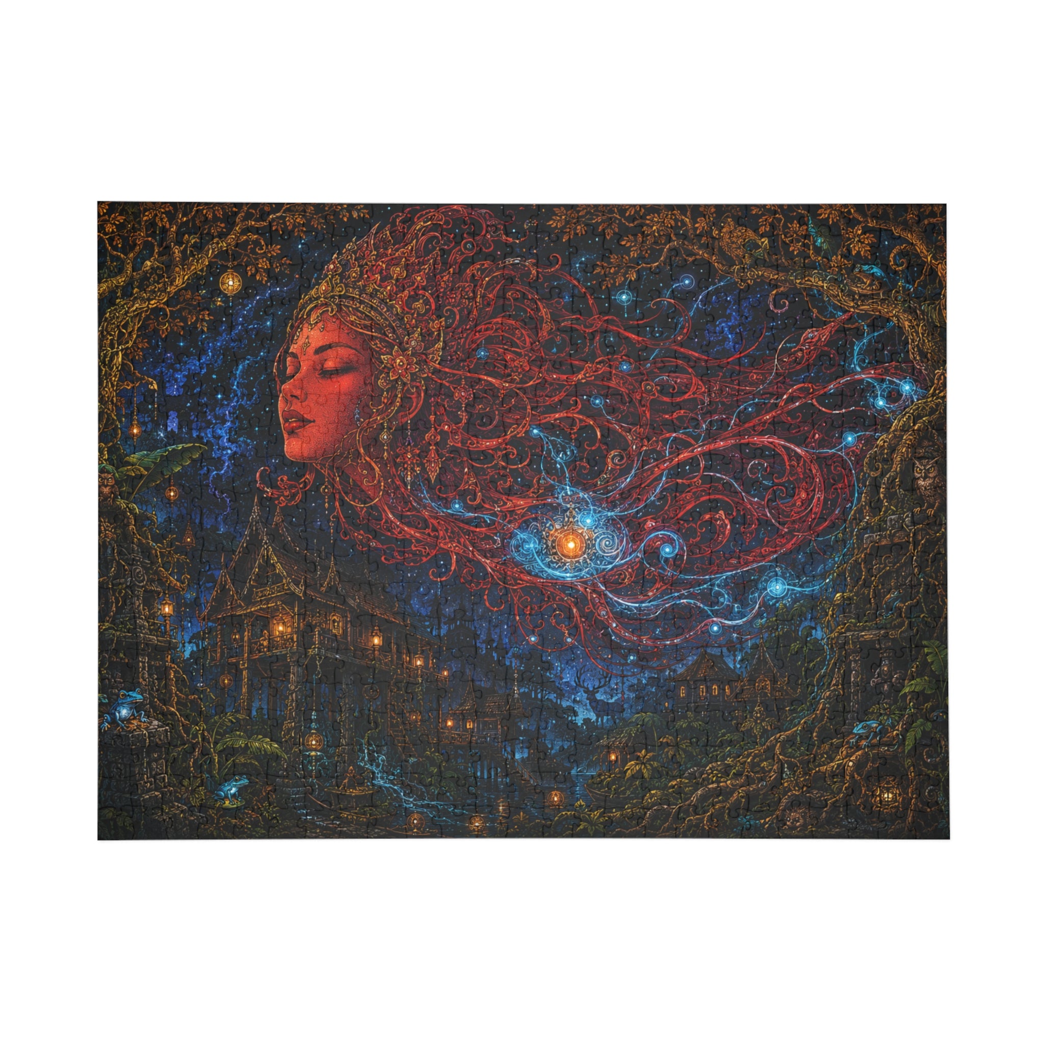 The Celestial Krasue — Goddess of the Floating Flame | Spirits & Folklore Series