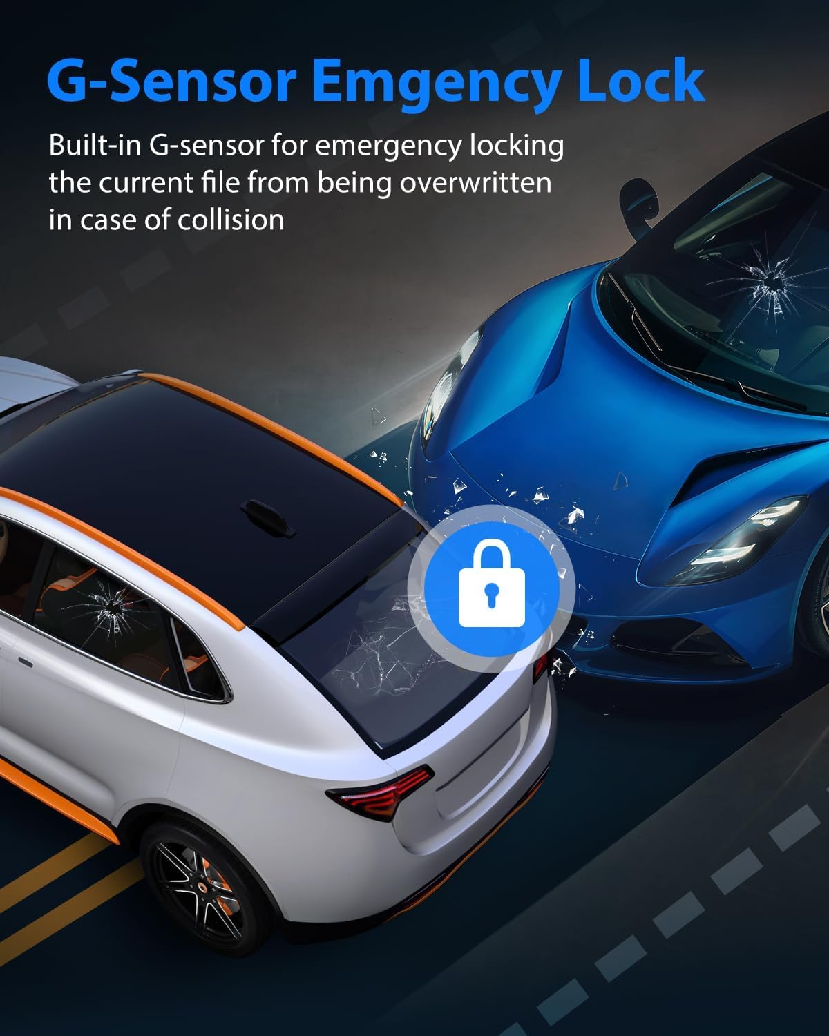 4K WiFi Dash Cam with GPS & Night Vision