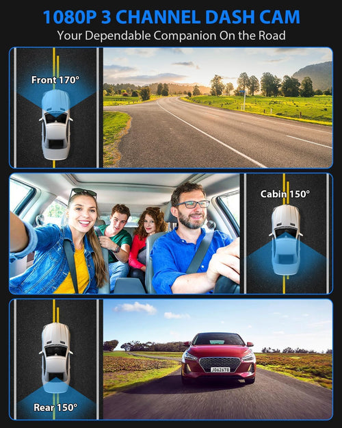 4K WiFi Dash Cam with GPS & Night Vision