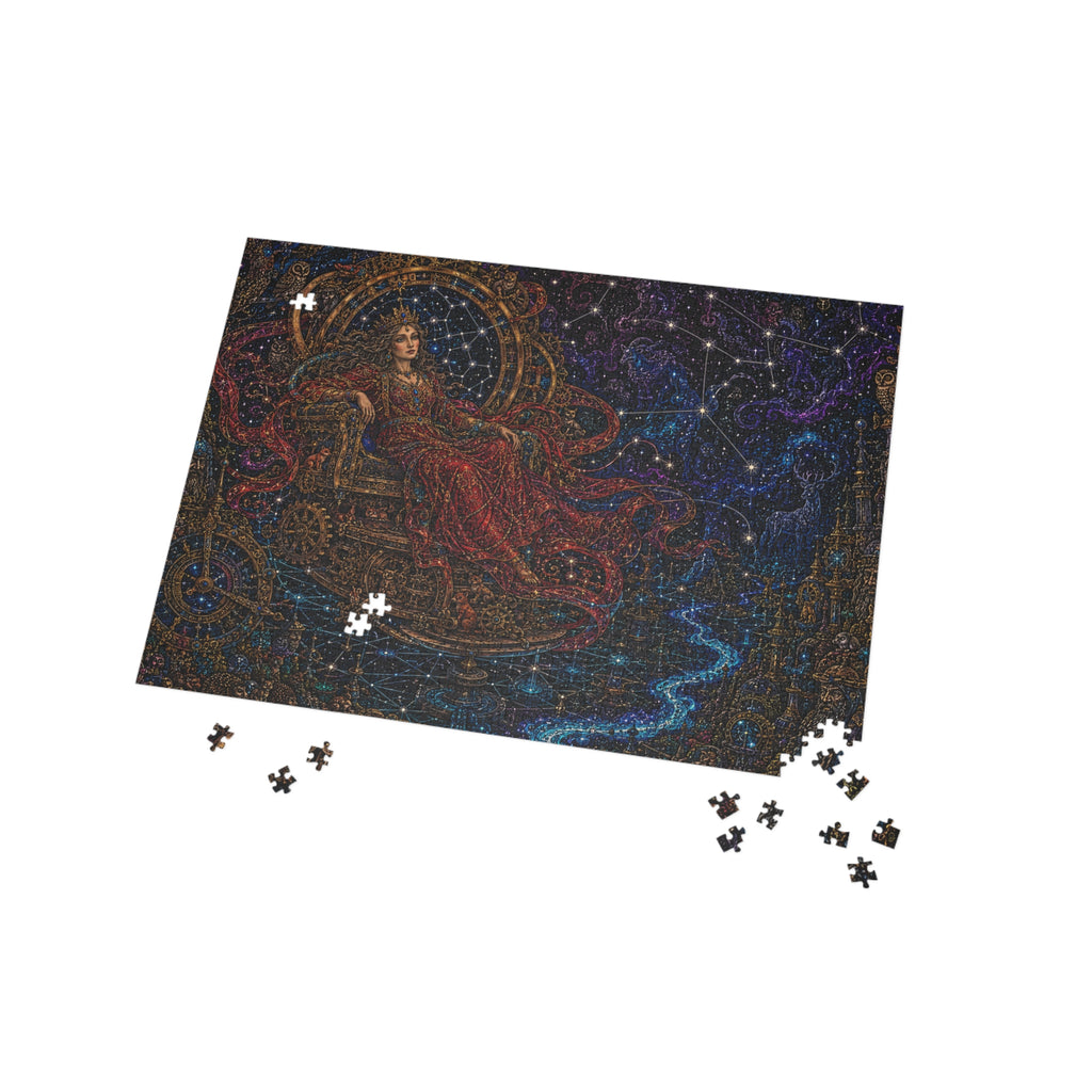 Cosmic Queen Jigsaw Puzzle — Fantasy Art 96/252/500/1000 Piece
