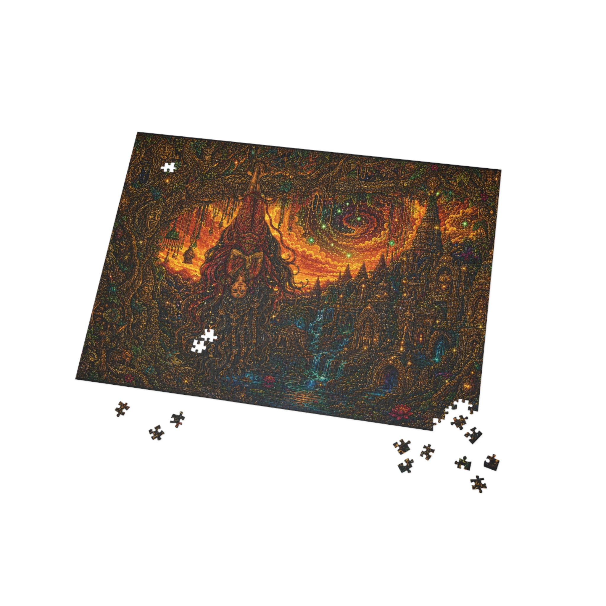 Mystic Forest Puzzle — Fantasy Landscape Jigsaw (96/252/500/1000 pcs)