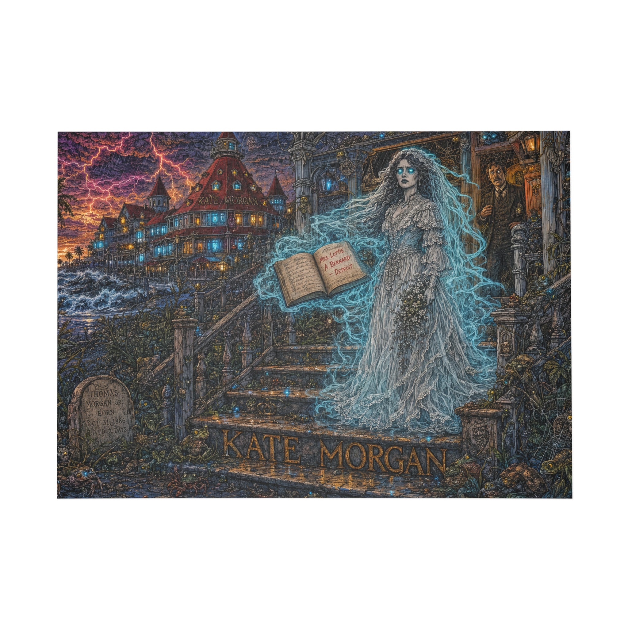 Kate Morgan — The Lady of the Del | American Folklore Series