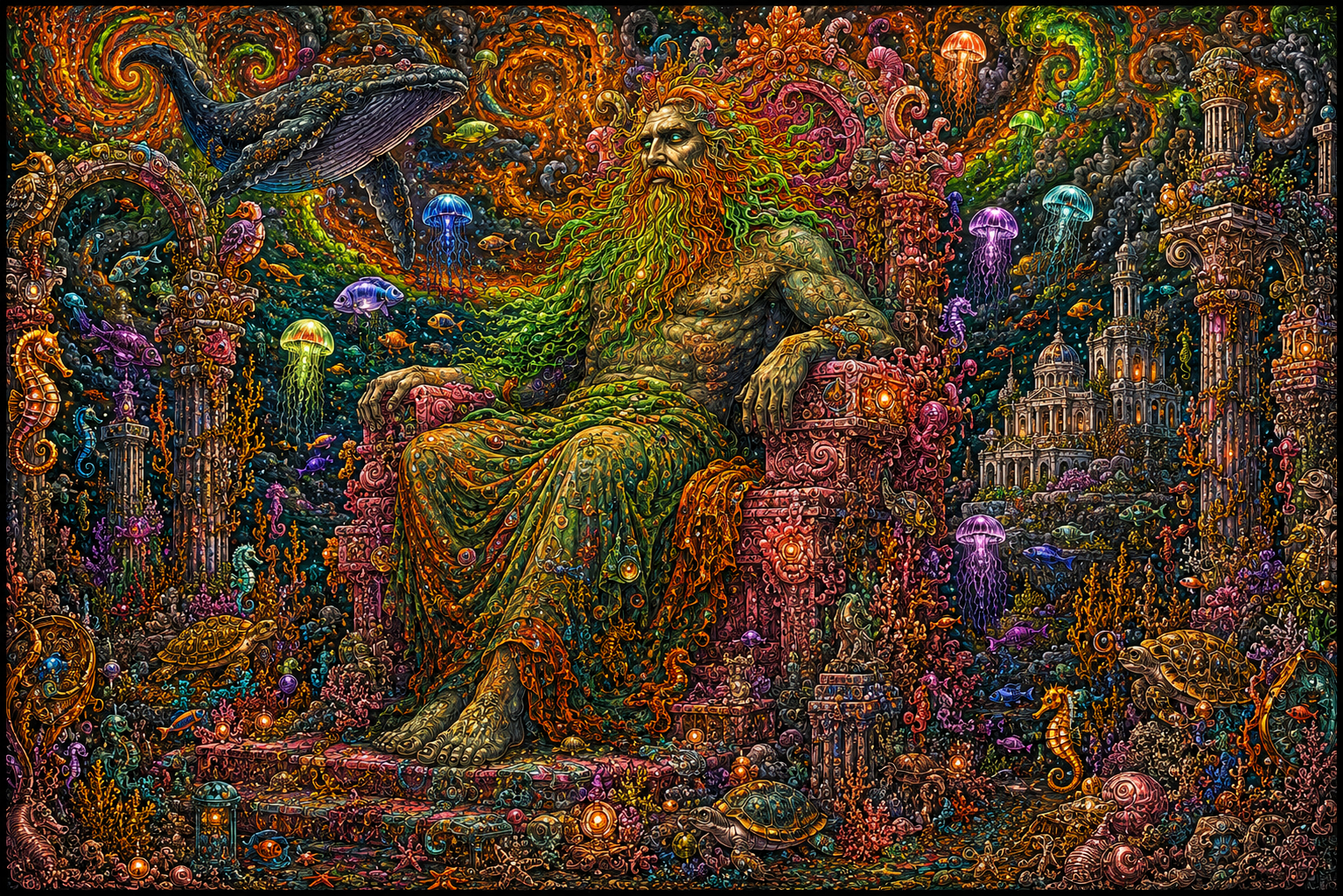 Poseidon — The Sea God's Celestial Throne | The Pantheon Series
