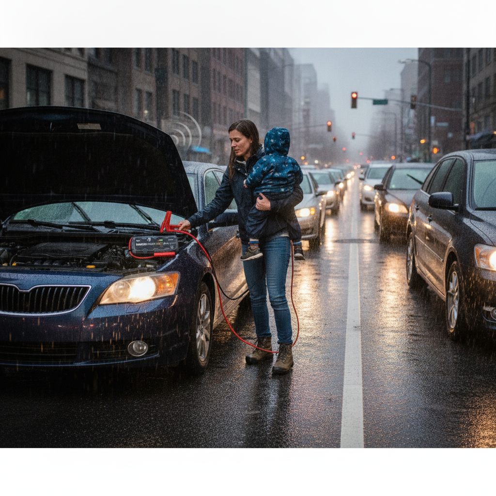 Powerful Car Battery Booster