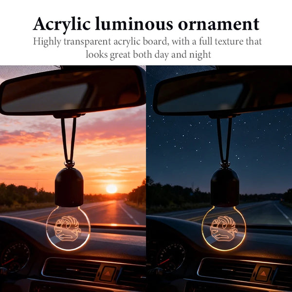 Retro LED Car Mirror Light