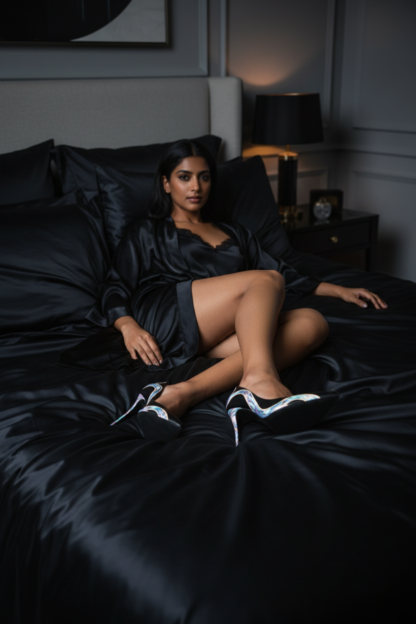 Aegis Luxe Heels — Bed