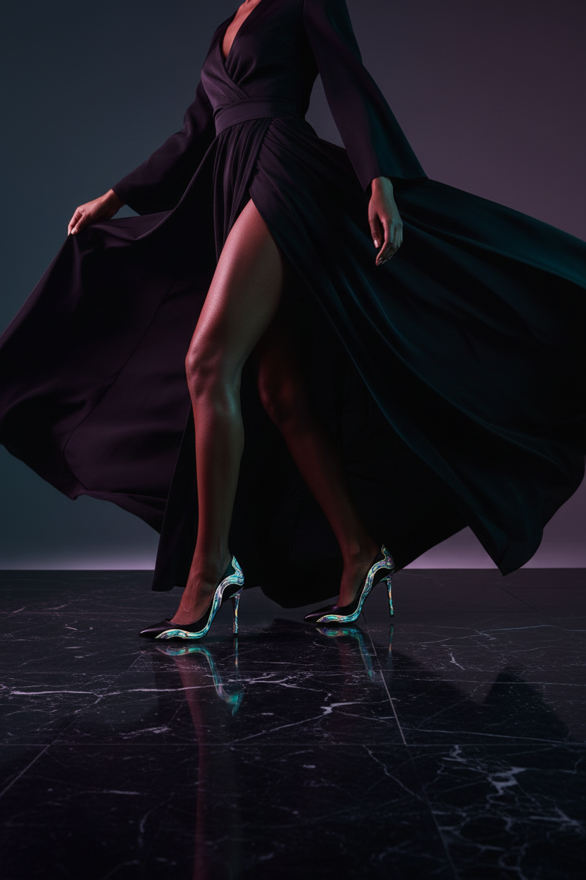 Aegis Luxe Heels — Trail Cape