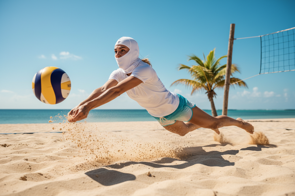 UPF 50+ Summer Cooling Balaclava — Full Head & Neck Sun Protection