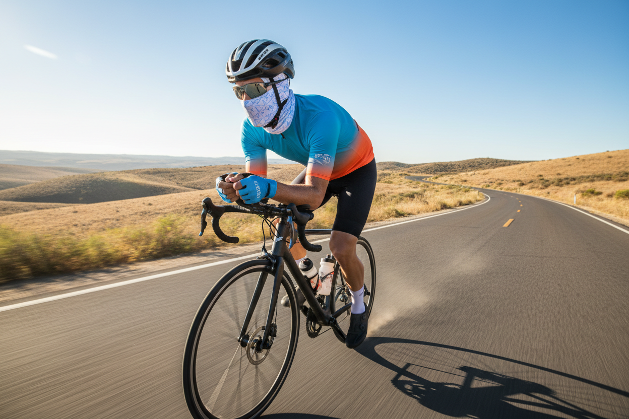 UPF 50+ Summer Cooling Balaclava — Full Head & Neck Sun Protection
