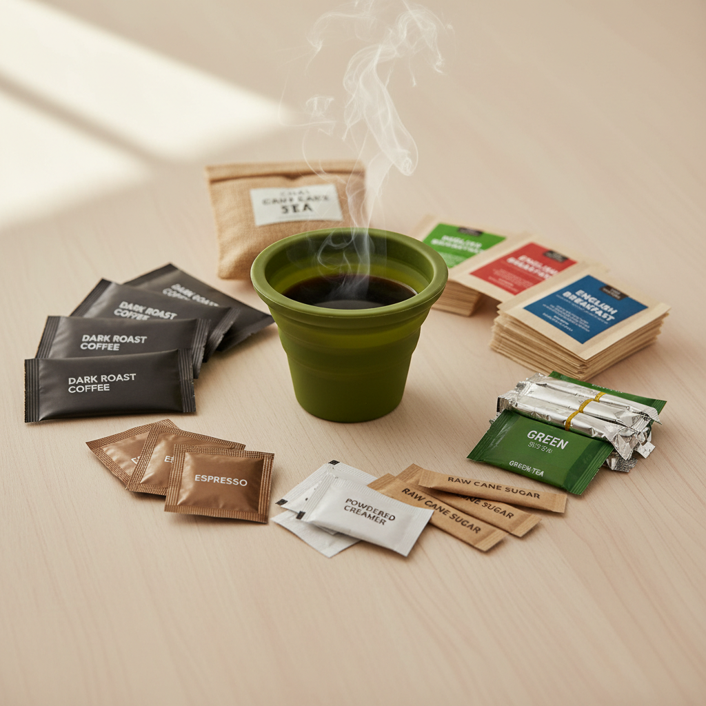 Caffeinated Coffee & Tea 72-Hour Survival Beverage Kit
