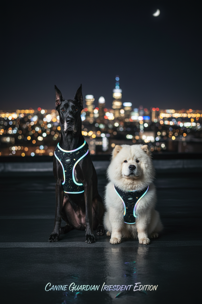 Canine Guardian Harness — Rooftop Duo
