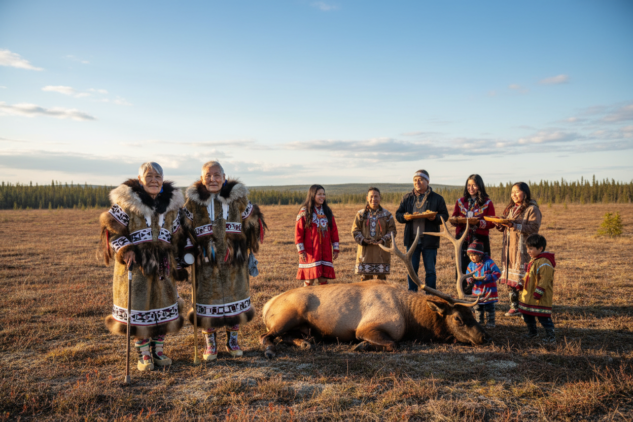 Elk Hunt Celebration