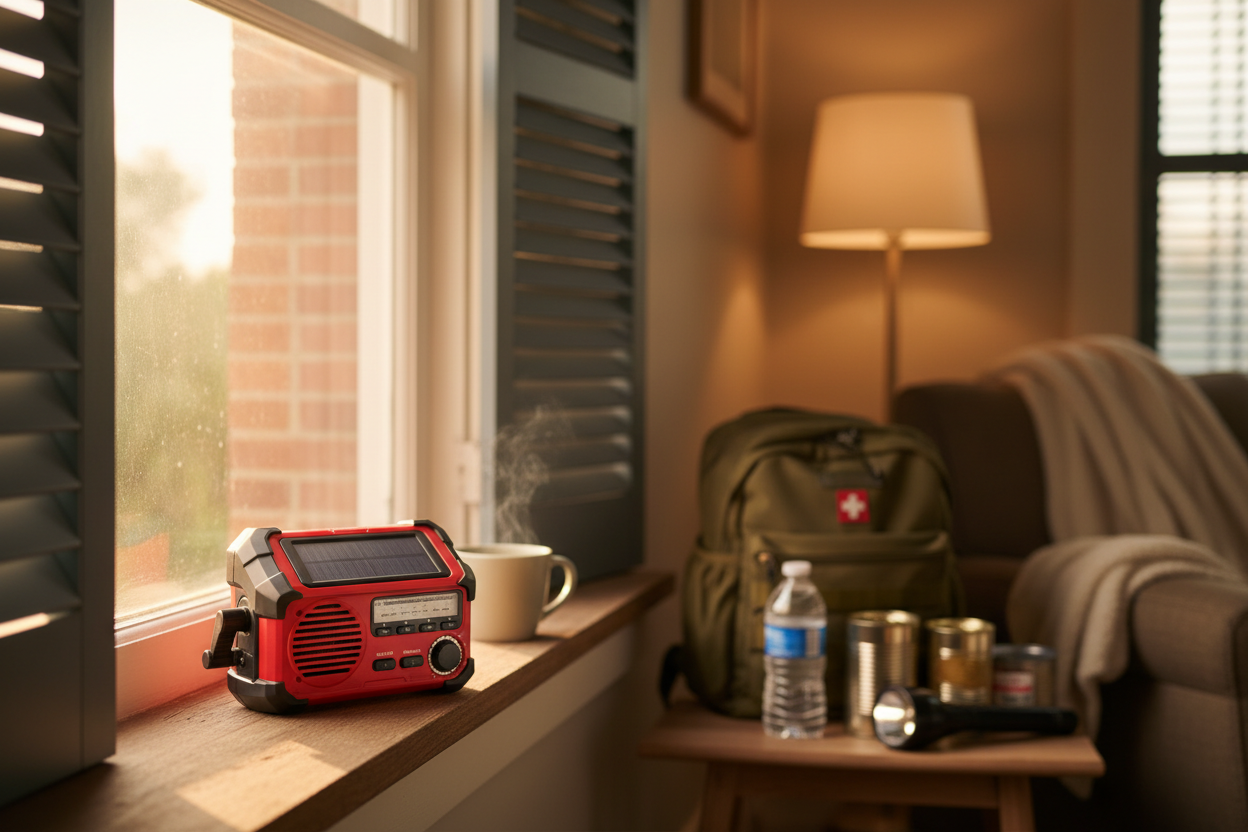 Crank & Solar Emergency Radio
