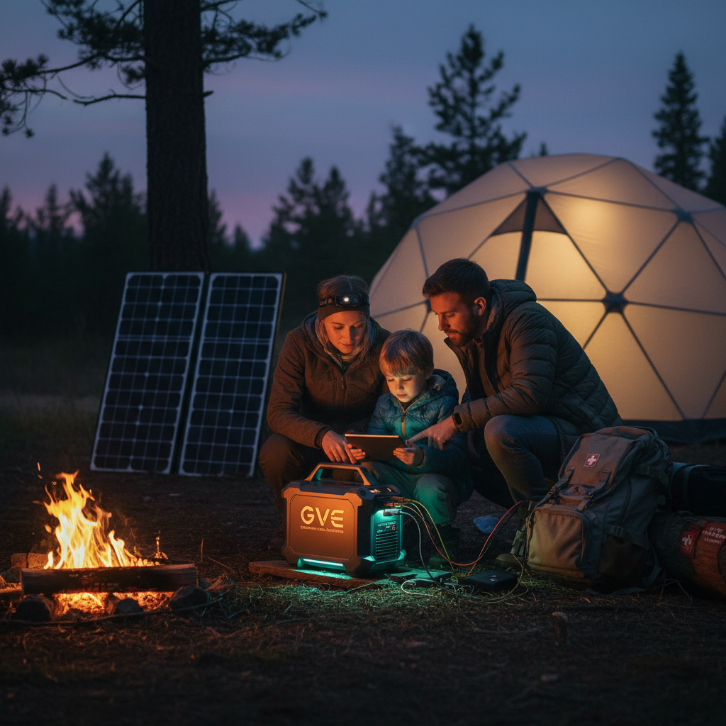 Portable Solar Power Bank — 20000mAh Waterproof Outdoor Charger