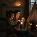 LED Headlamp & Tactical Flashlight Set — Rechargeable 2-Pack