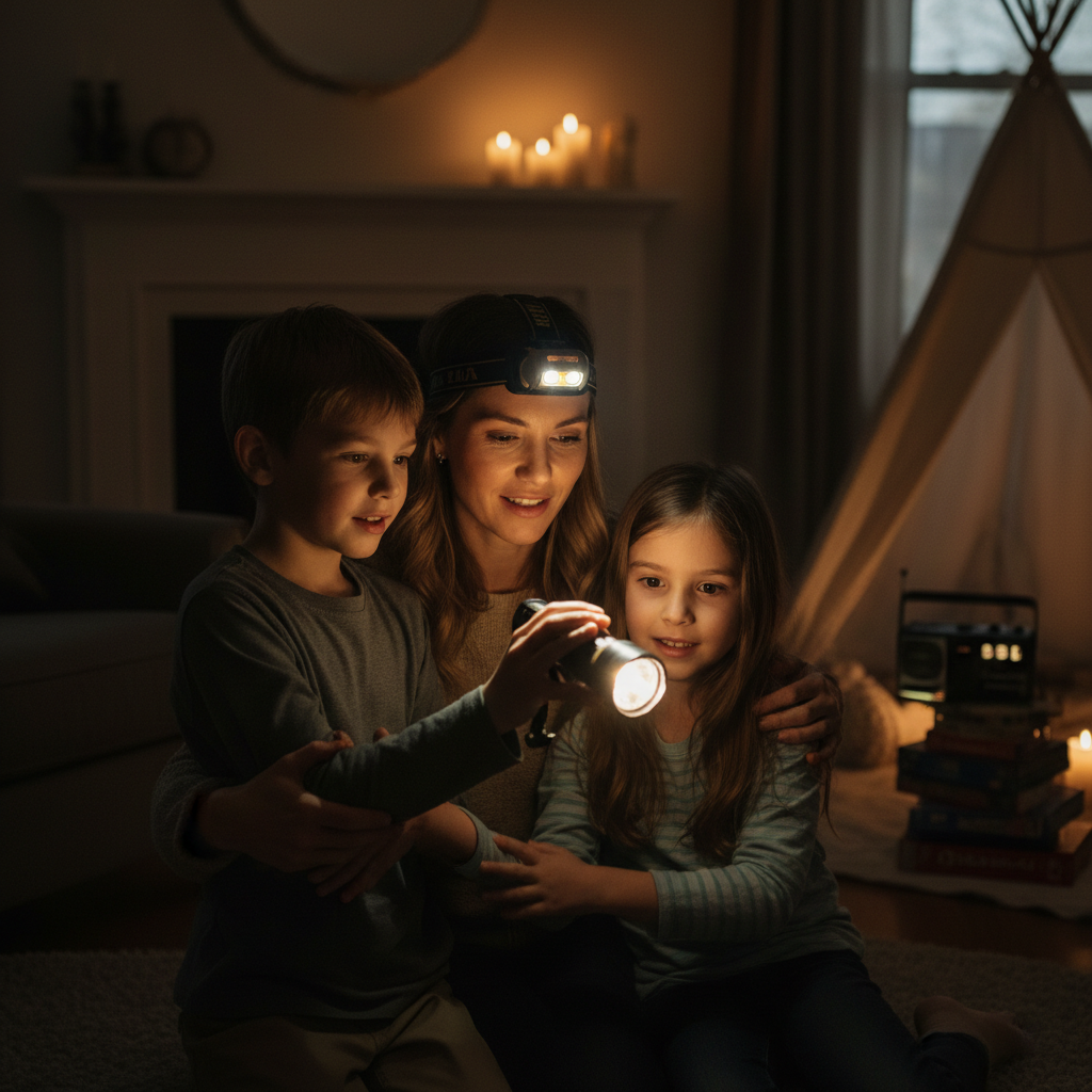 LED Headlamp & Tactical Flashlight Set — Rechargeable 2-Pack
