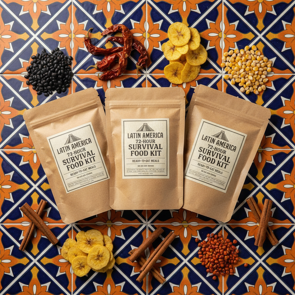 Latin America 72-Hour Survival Food Kit