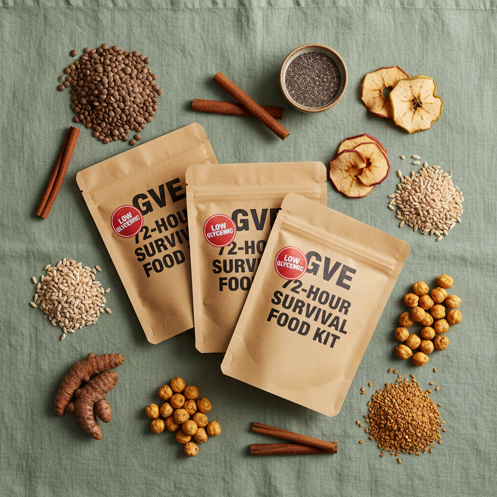 Diabetic-Friendly 72-Hour Survival Food Kit