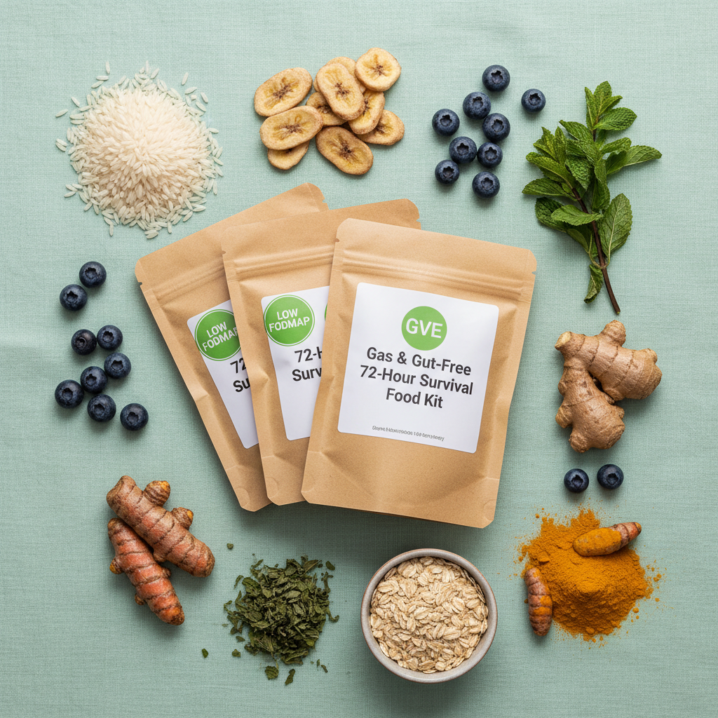 Gas & Gut-Free 72-Hour Survival Food Kit