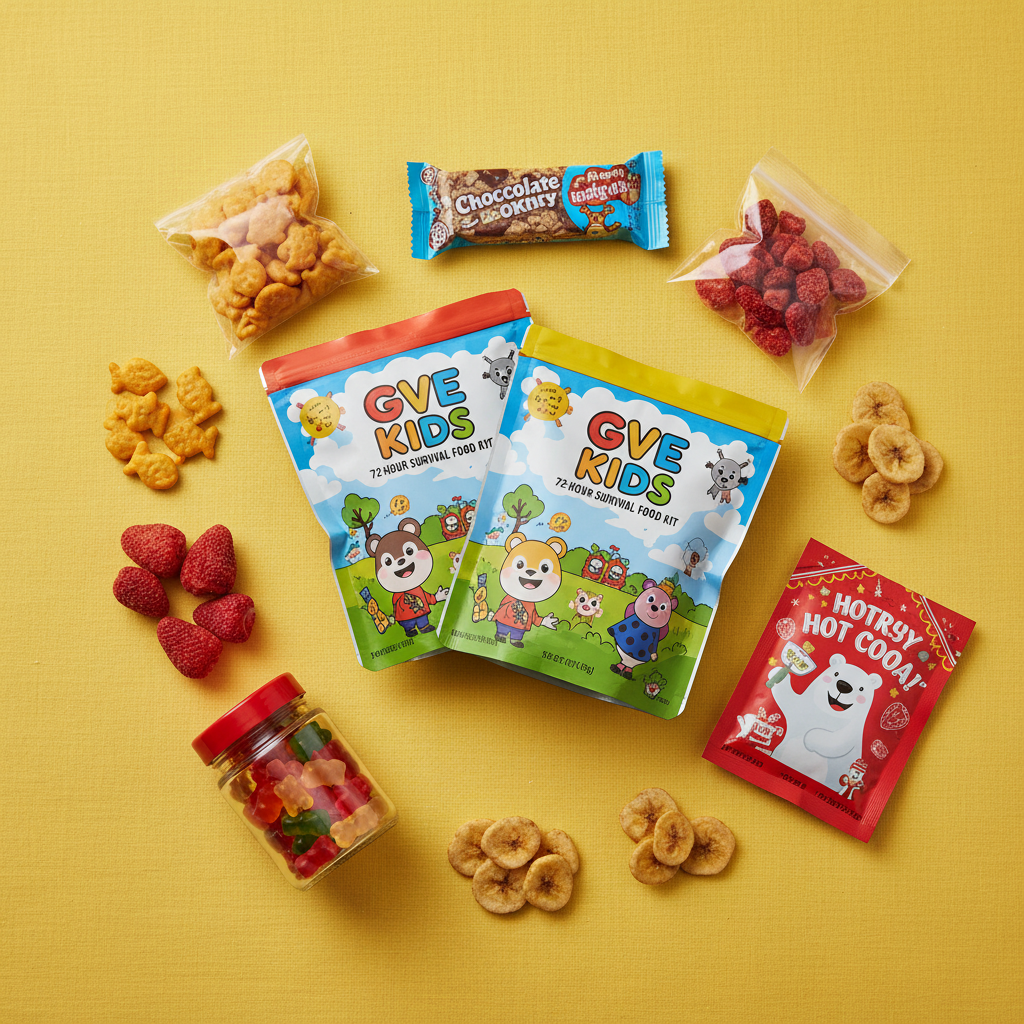 Kids' 72-Hour Survival Food Kit