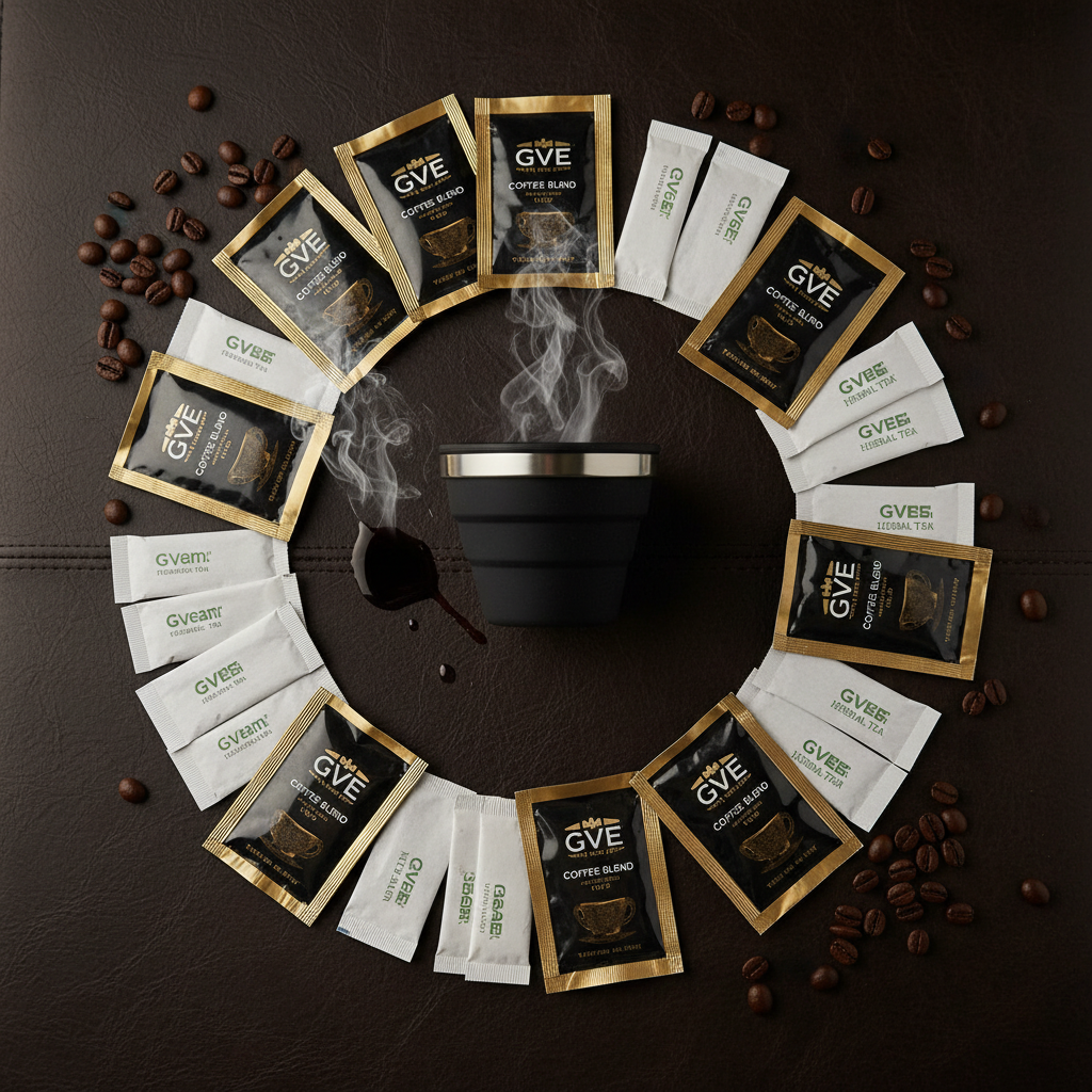 Caffeinated Coffee & Tea 72-Hour Survival Beverage Kit