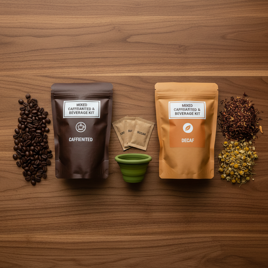 Mixed Caffeinated & Decaf 72-Hour Survival Beverage Kit