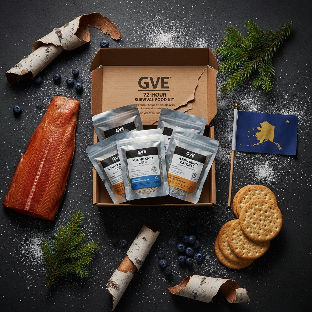 Alaska 72-Hour Survival Food Kit