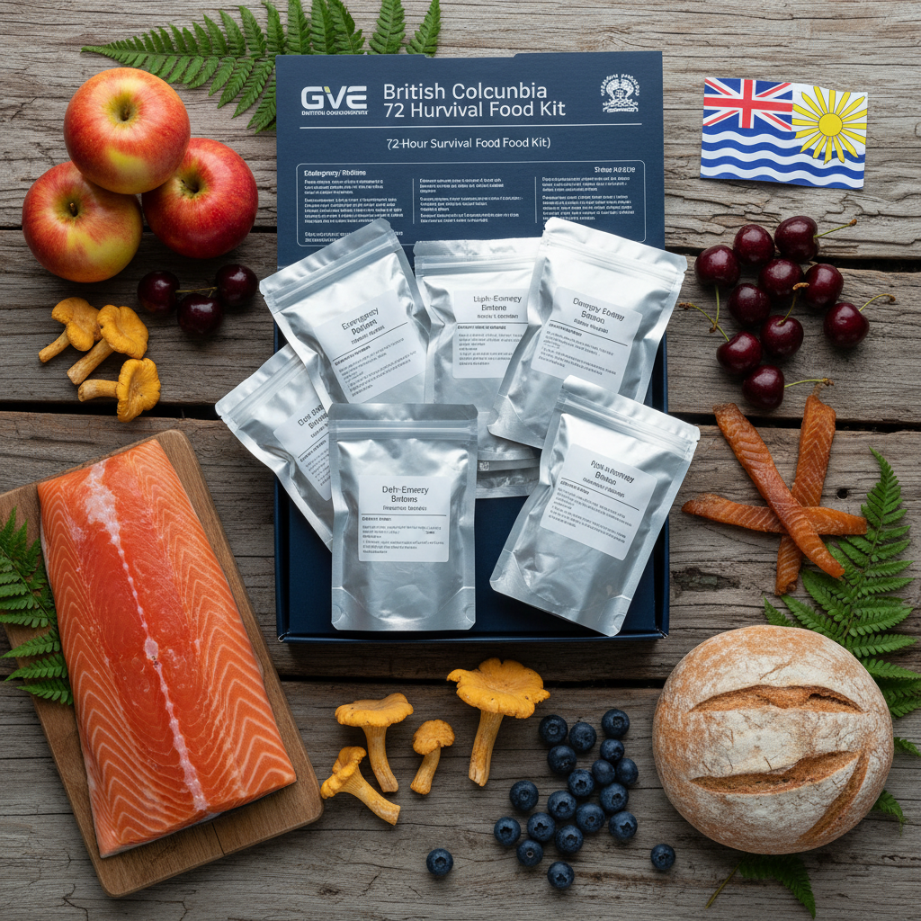 British Columbia 72-Hour Survival Food Kit