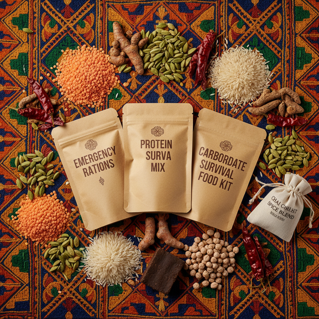 South Asia 72-Hour Survival Food Kit