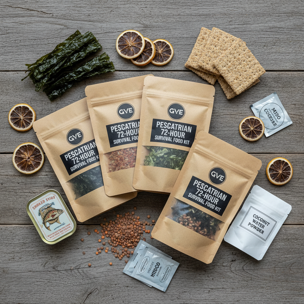 Pescatarian 72-Hour Survival Food Kit