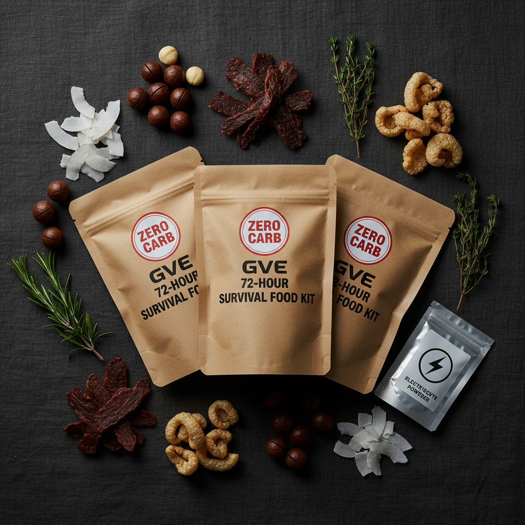 Carb-Free 72-Hour Survival Food Kit