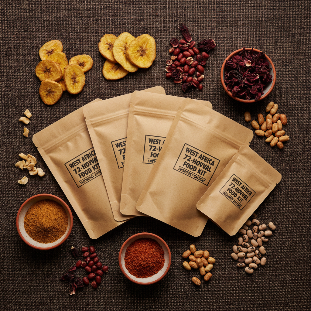 West Africa 72-Hour Survival Food Kit