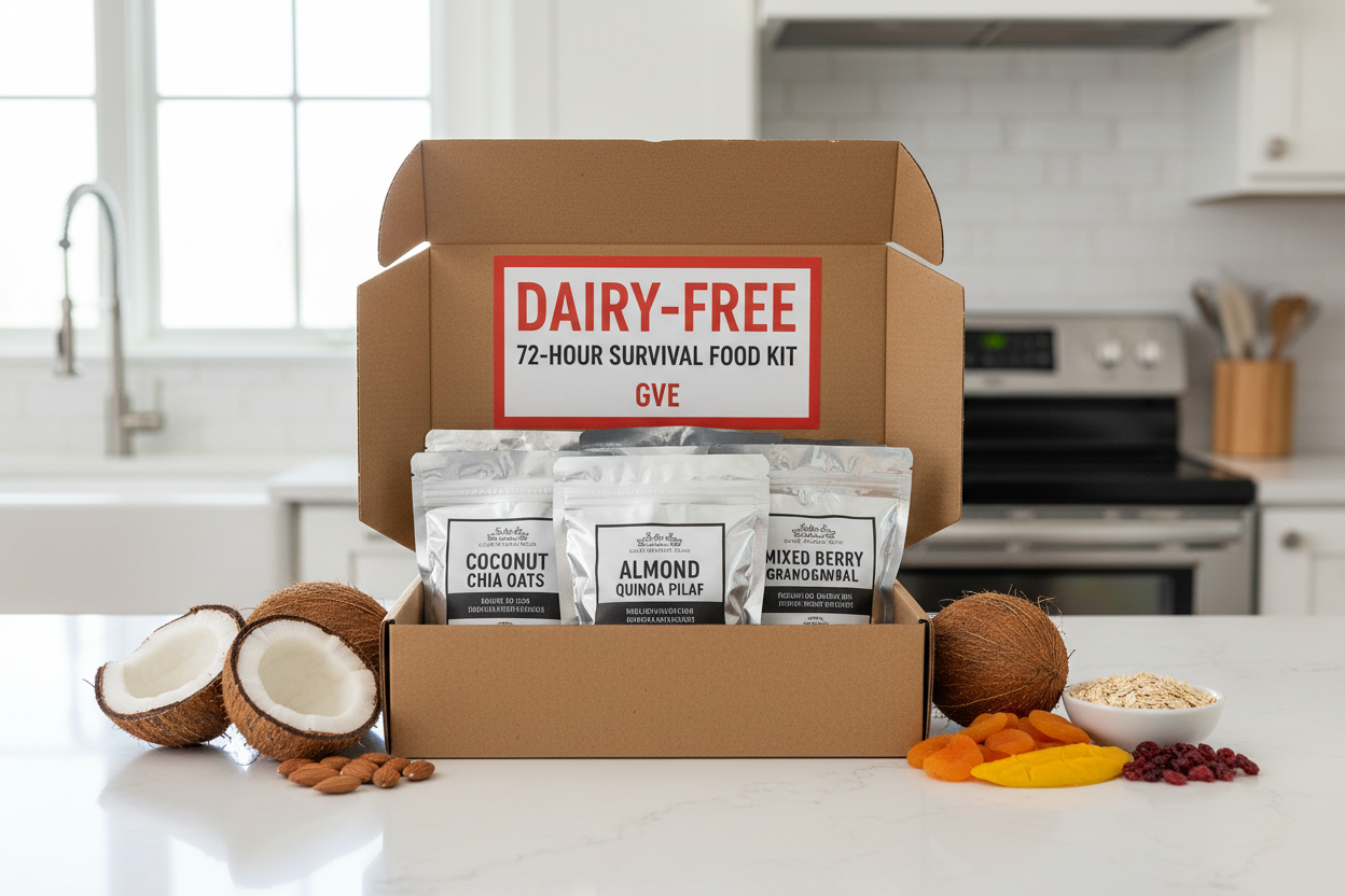 Dairy-Free 72-Hour Survival Food Kit