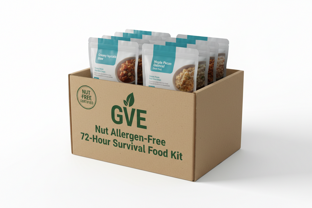 Nut Allergen-Free 72-Hour Survival Food Kit