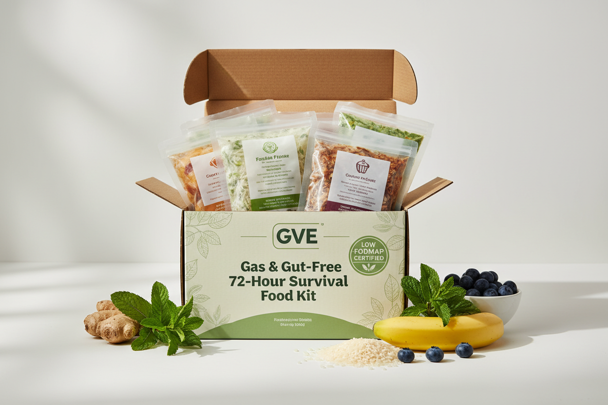 Gas & Gut-Free 72-Hour Survival Food Kit