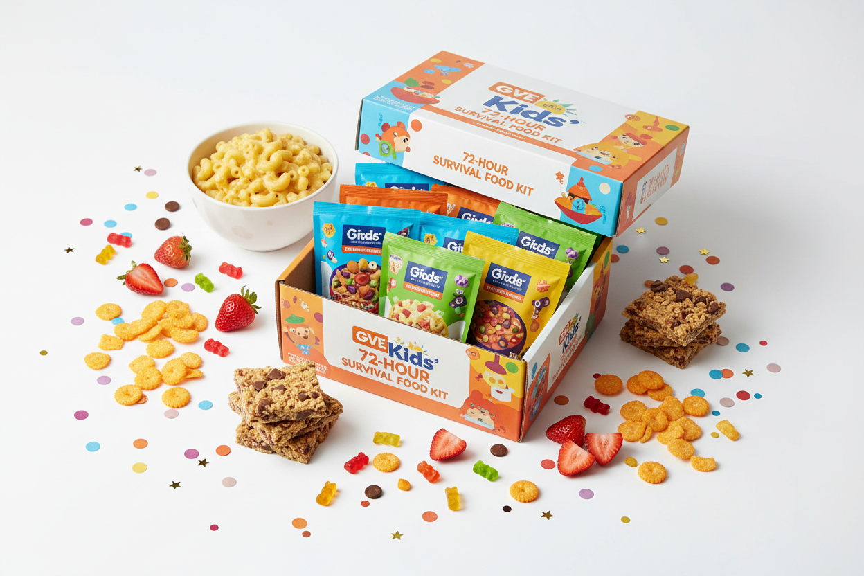 Kids' 72-Hour Survival Food Kit