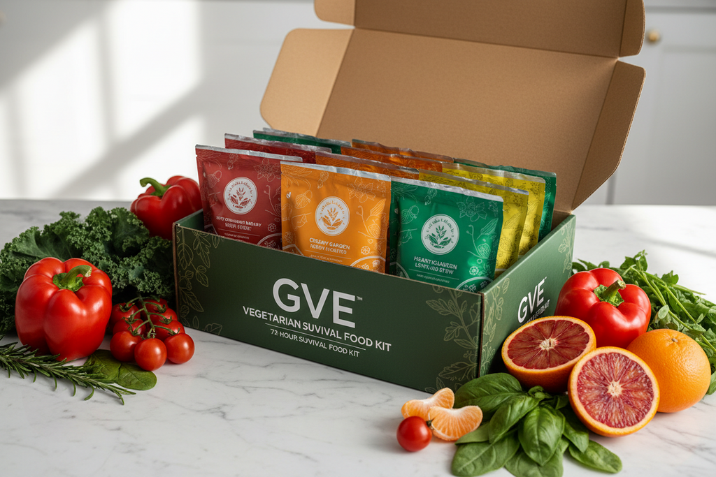 Vegetarian 72-Hour Survival Food Kit