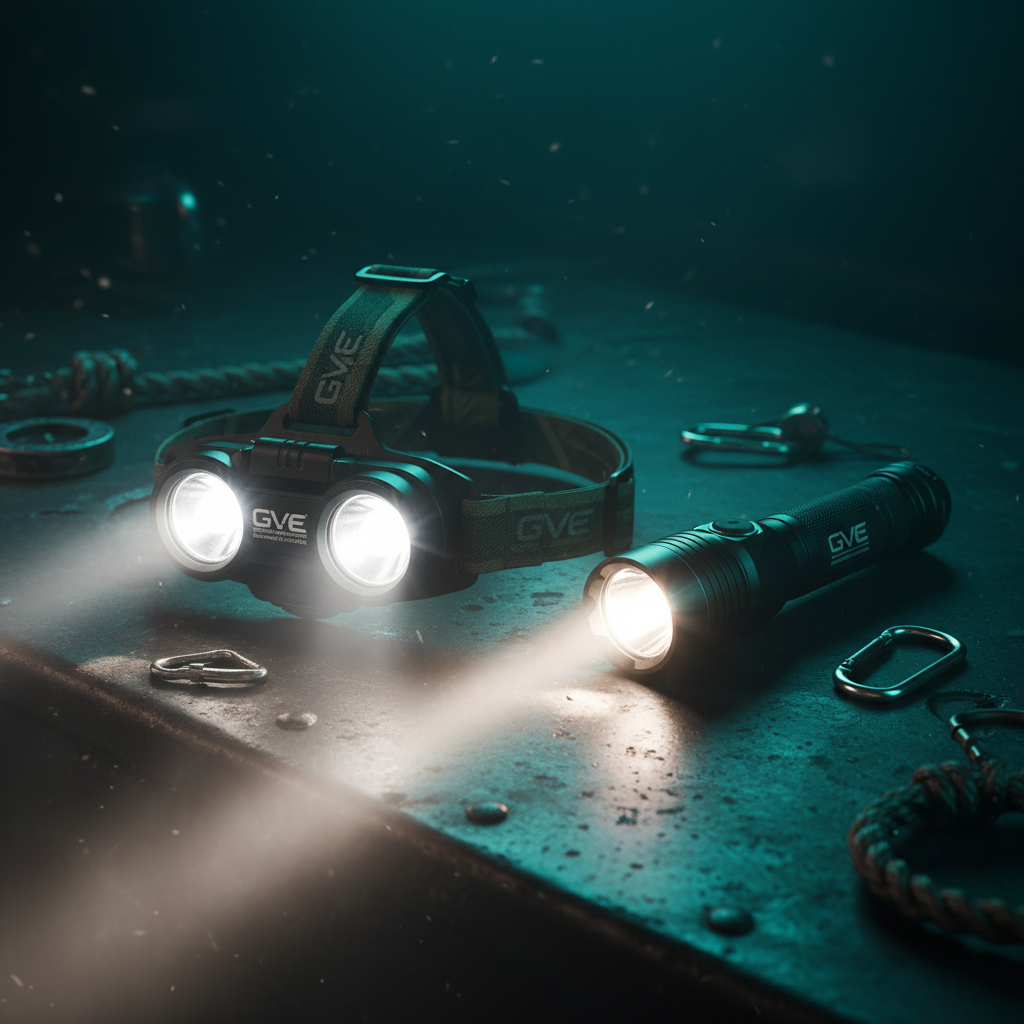 LED Headlamp & Tactical Flashlight Set — Rechargeable 2-Pack
