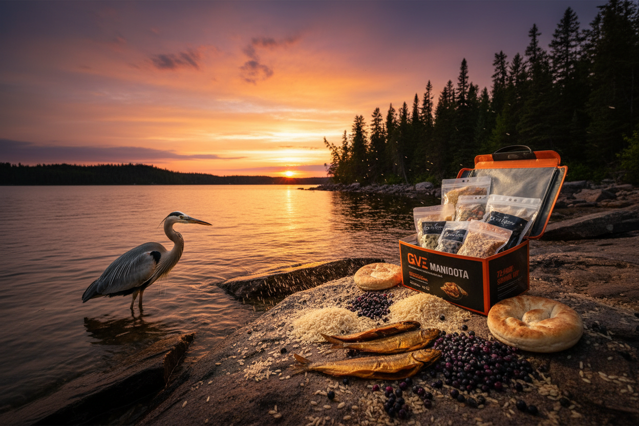 72-Hour Emergency Food Supply Pack — Lightweight Freeze-Dried Survival Rations